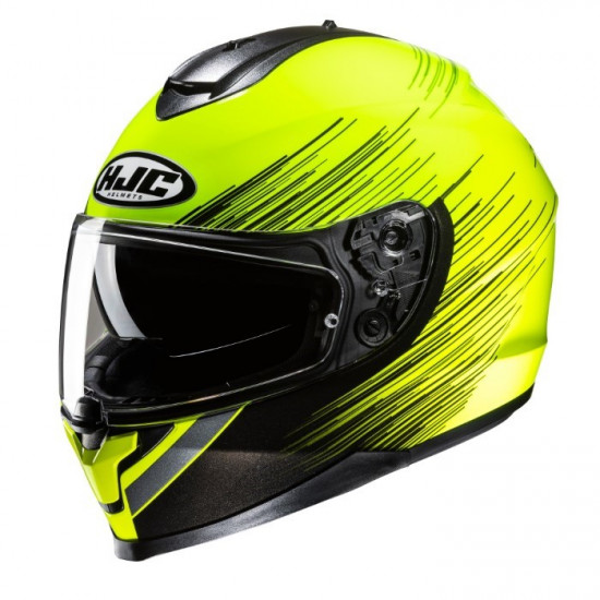 HJC C70N Sway Yellow Full Face Helmets - SKU C70NSYXS