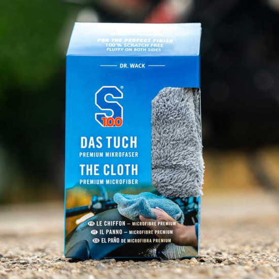 S100 Cleaning Cloth - Premium Microfibre £9.99 Road Bike Accessories - SKU DW8005 from RaceLeathers Motorcycle Clothing