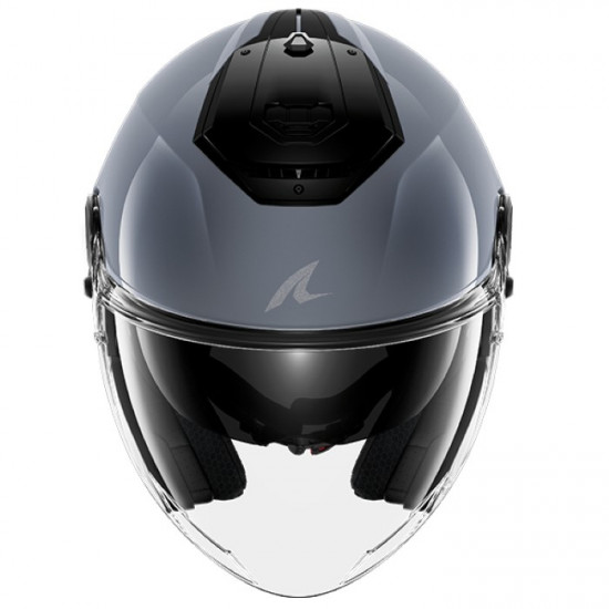 Shark RS Jet Blank S05 Concrete Grey Open Face Helmets - SKU 235/HE8250E/S051