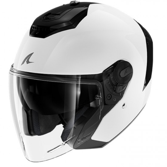 Shark RS Jet Blank Gloss White Open Face Helmets - SKU 235/HE8250E/WHU1