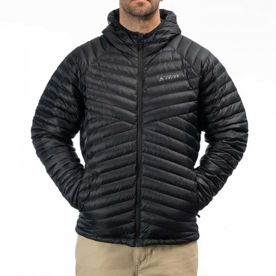 Klim Arete Hooded Jacket Black