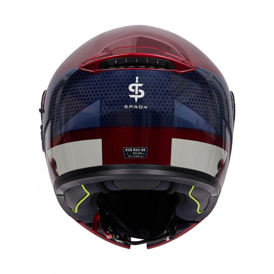 Spada Orion 2 22.06 Allure Red Blue Full Face Helmets - SKU 0826144