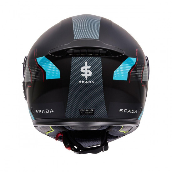 Spada Orion 2 22.06 Element Black Grey Blue Full Face Helmets - SKU 0826243