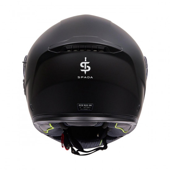 Spada Orion 2 22.06 Matt Black Full Face Helmets - SKU 0818606