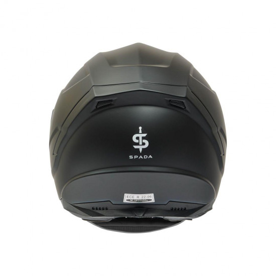 Spada Raiden 2 Matt Black Full Face Helmets - SKU 0843882