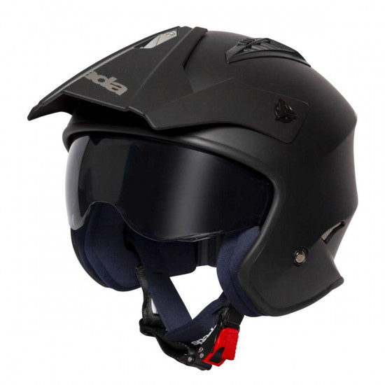 Spada Rock 06 Black Open Face Helmets - SKU 0827950