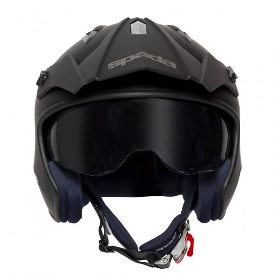 Spada Rock 06 Black Open Face Helmets - SKU 0827950