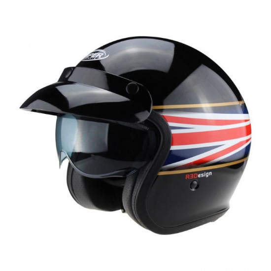 Viper RSV06 Plus Union Jack Open Face Helmets - SKU A382UnionJackXS