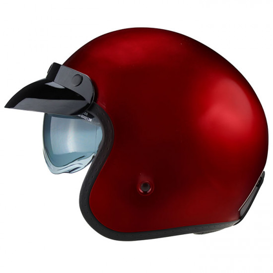 Viper RSV06 Plus Burgundy Open Face Helmets - SKU A382BurgundyXS