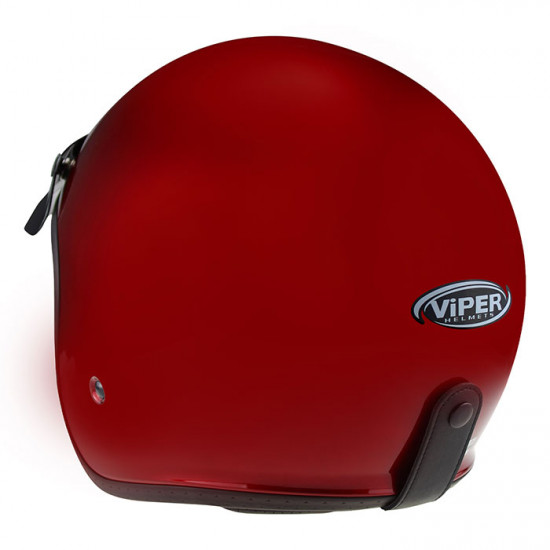 Viper RSV06 Plus Burgundy Open Face Helmets - SKU A382BurgundyXS