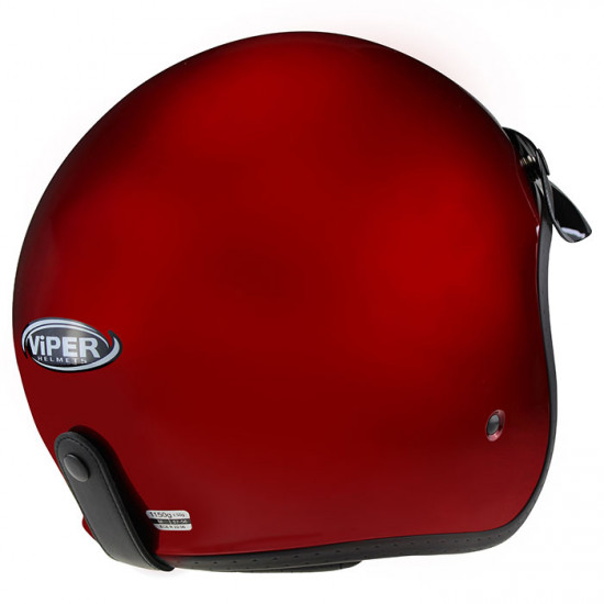 Viper RSV06 Plus Burgundy Open Face Helmets - SKU A382BurgundyXS