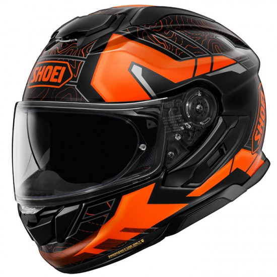 Shoei GT Air 3 Hike TC-8 Orange Helmet Full Face Helmets - SKU 0862364 from RaceLeathers Motorcycle Clothing