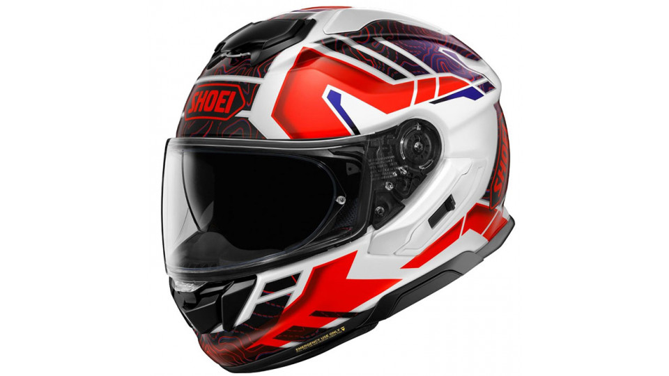 Shoei GT Air 3 Hike TC-10 Red White Helmet