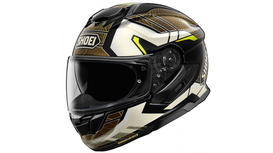 Shoei GT Air 3 Hike TC-11 White Fluo Earth Helmet