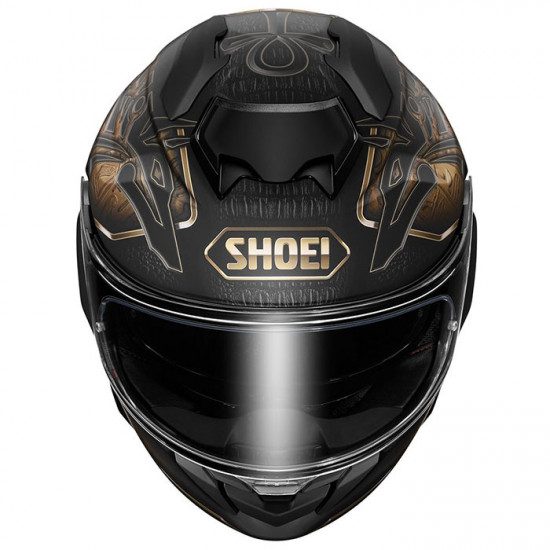 Shoei GT Air 3 Nile TC-9 Black Gold Helmet Full Face Helmets - SKU 0862548 from RaceLeathers Motorcycle Clothing