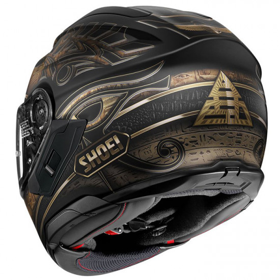 Shoei GT Air 3 Nile TC-9 Black Gold Helmet Full Face Helmets - SKU 0862548 from RaceLeathers Motorcycle Clothing