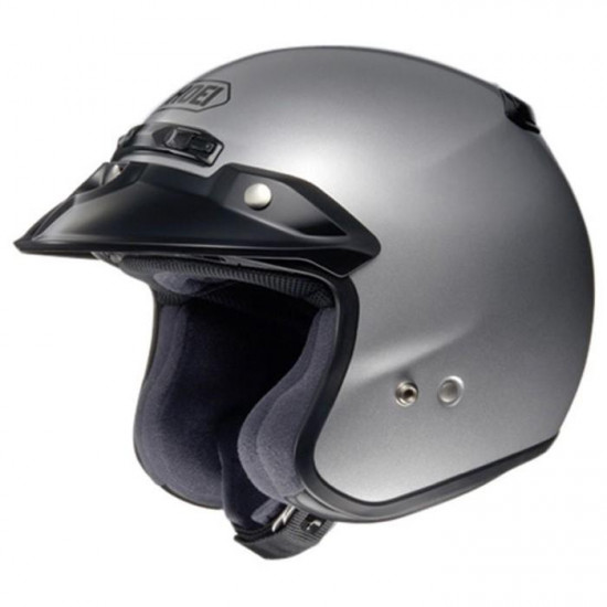Shoei RJ Platinum Silver Open Face Helmets - SKU 0366862