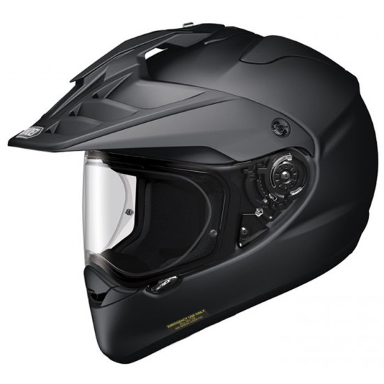 SHOEI HORNET ADV MATT BLACK X-SMALL HELMET Full Face Helmets - SKU 0553736