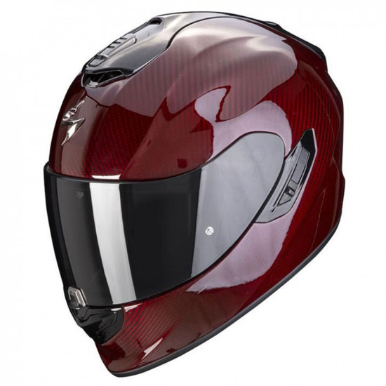 Scorpion Exo 1400 Evo Carbon Red Full Face Helmets - SKU 750114261011XS