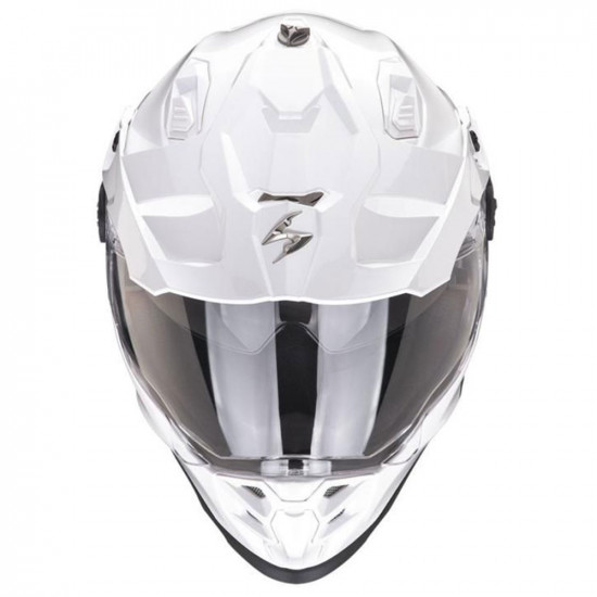 Scorpion ADF-9000 Pearl White Full Face Helmets - SKU 750184100701XS