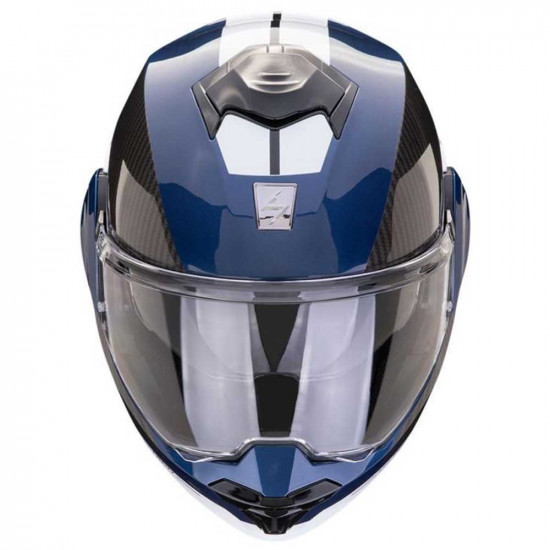 Scorpion Exo-Tech Team Blue Black White Helmet