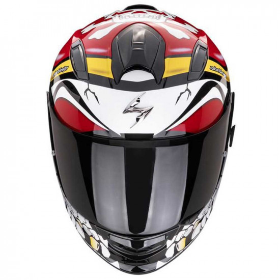 Scorpion Exo 491 Pirate Red Helmet