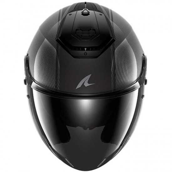 Shark RS Jet Carbon Blank Black Open Face Helmets - SKU 235/HE8200E/DKD1