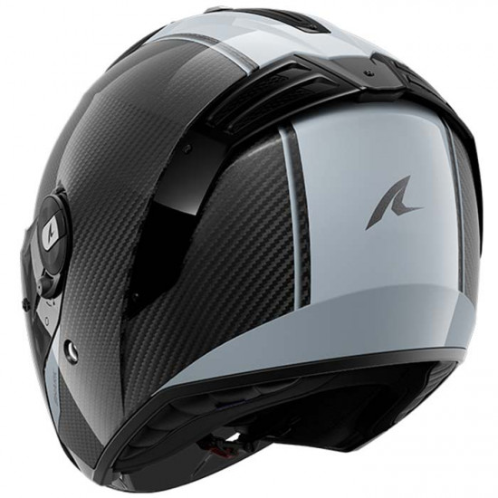 Shark RS Jet Carbon Blank Black Silver Open Face Helmets - SKU 235/HE8200E/DSD1