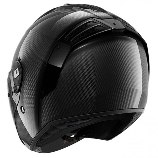 Shark RS Jet Full Carbon Black Anthracite Open Face Helmets - SKU 235/HE8204E/DAD1