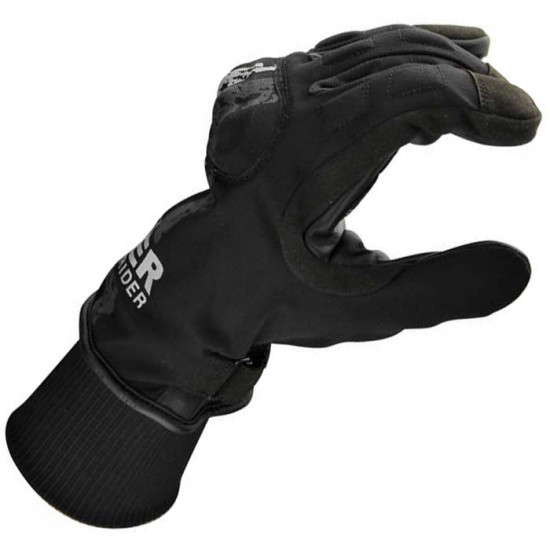 Viper Commuter Waterproof Black Mens Motorcycle Gloves - SKU A318BlackXS