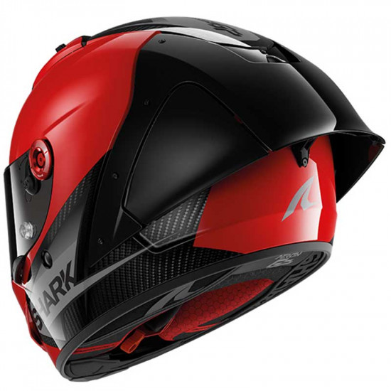 Shark Aeron GP Blank SP Red Carbon Full Face Helmet Full Face Helmets - SKU 200/HE0300E/DRA1