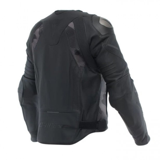 Dainese Avro 5 Leather Jacket 604 Black Anthracite