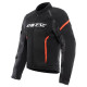 Dainese Air Frame 3 Tex Jacket P75 Black Red Fluo