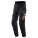 Dainese Drake 2 Superair Tex Pants P80 Black Fluo Red