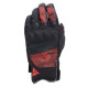 Dainese Fulmine D-Dry Gloves 684 Black Red