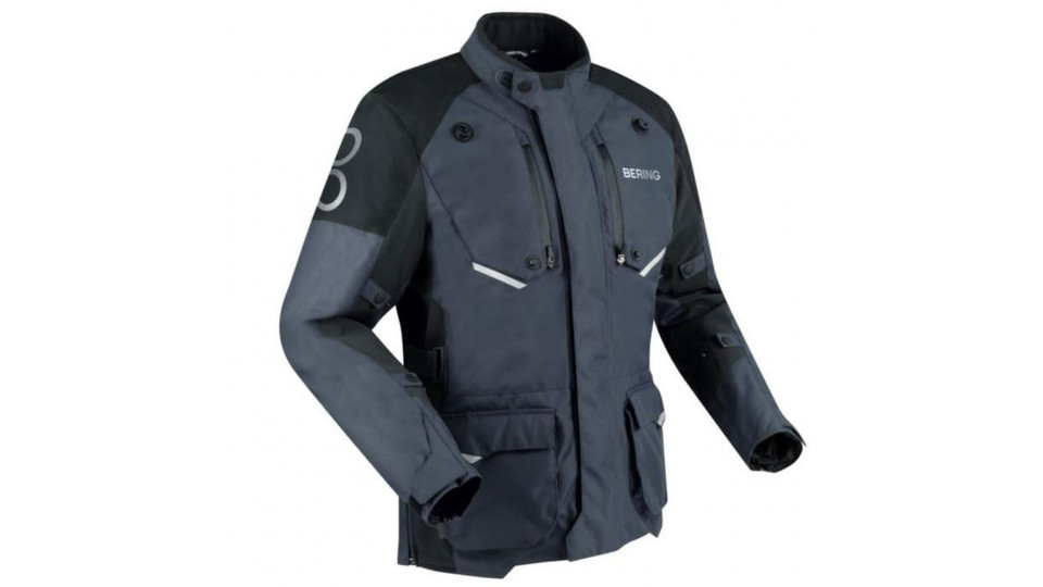 Bering Calgary Black Grey Waterproof Jacket