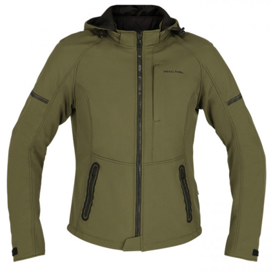 Richa Vanquish 2 Green Softshell Ladies Jacket