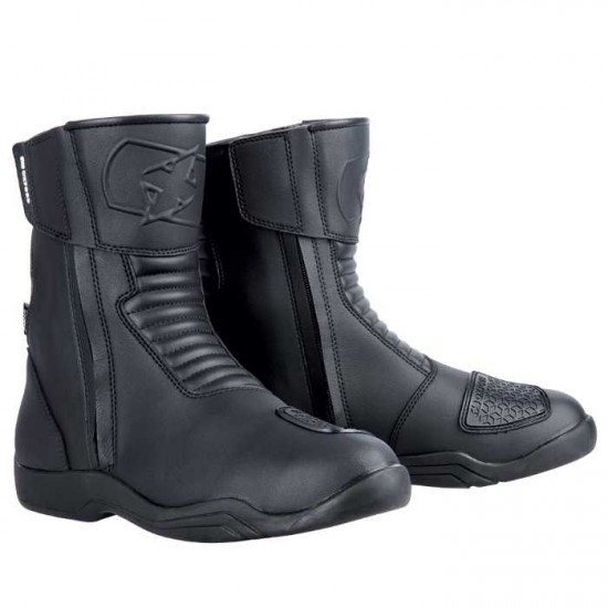 Oxford Warrior 2.0 Mens Boot Black Mens Motorcycle Touring Boots - SKU BM20710140