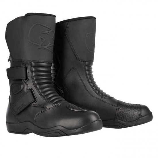 Oxford Delta Mens Boots Black Mens Motorcycle Touring Boots - SKU BM21120140