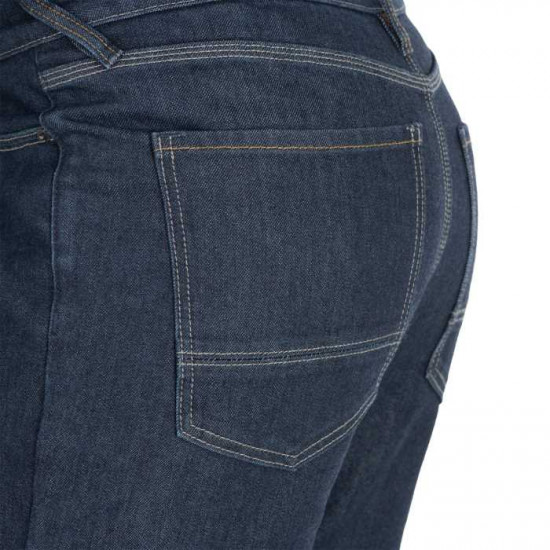 Oxford Original Approved AA Jean Slim Mens Indigo Short Motorcycle Jeans - SKU DM2291023030