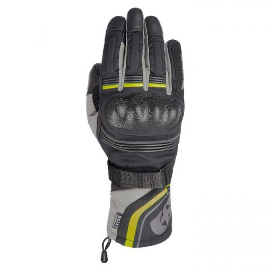 Oxford Montreal 4.0 Mens Dry2Dry Glove Black Grey Fluo