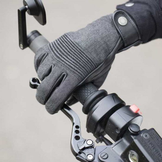 Oxford Kickback Ladies Glove Charcoal Grey Ladies Motorcycle Gloves - SKU GW233402L