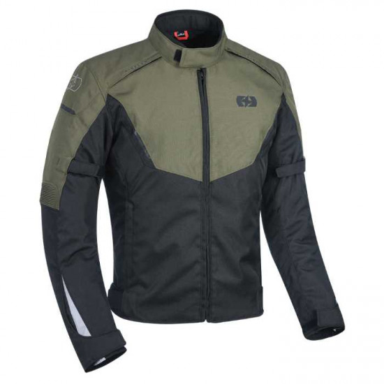 Oxford Delta 1.0 Mens Jacket Black Green Mens Motorcycle Jackets - SKU TM1931032XL