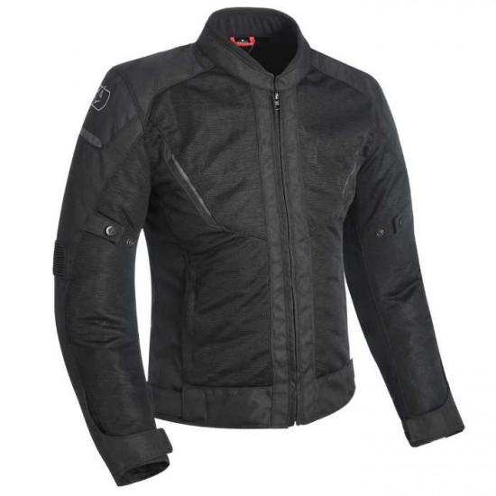 Oxford Delta 1.0 Mens Air Jacket Tech Black Mens Motorcycle Jackets - SKU TM1932012XL