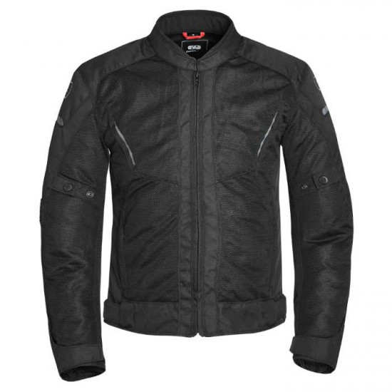 Oxford Delta 1.0 Mens Air Jacket Tech Black Mens Motorcycle Jackets - SKU TM1932012XL