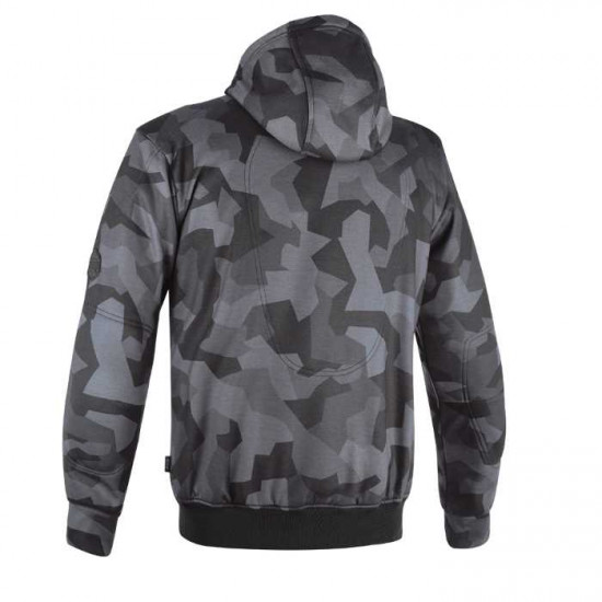 Oxford Super Hoodie 2 Mens Grey Camo Mens Motorcycle Jackets - SKU TM1945032XL