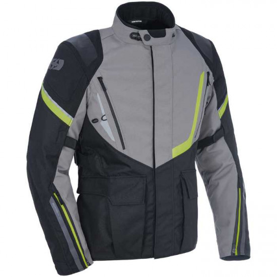 Oxford Montreal 4.0 Mens Dry2Dry Jacket Black Grey Fluo