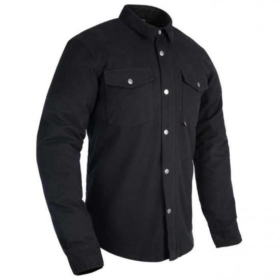 Oxford Kickback 2.0 Mens Shirt Black Mens Motorcycle Jackets - SKU TM2041012XL