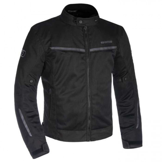 Oxford Arizona 1.0 Mens Air Jacket Black Mens Motorcycle Jackets - SKU TM2043012XL