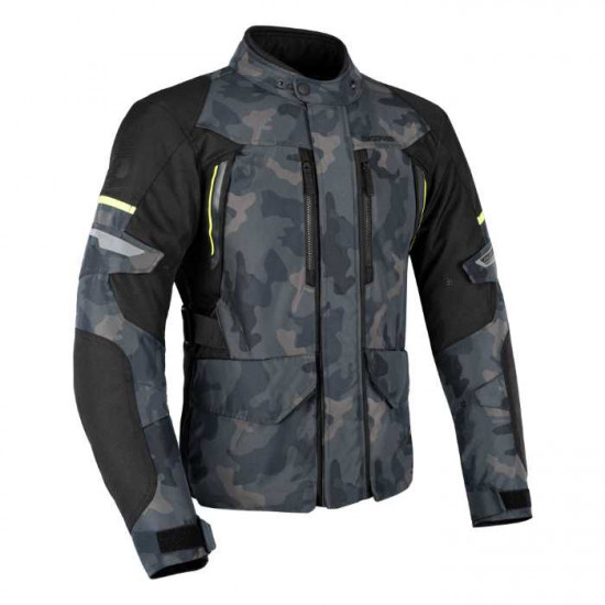 Oxford Calgary 2.0 D2D Mens Jacket Black Camo Mens Motorcycle Jackets - SKU TM2216052XL